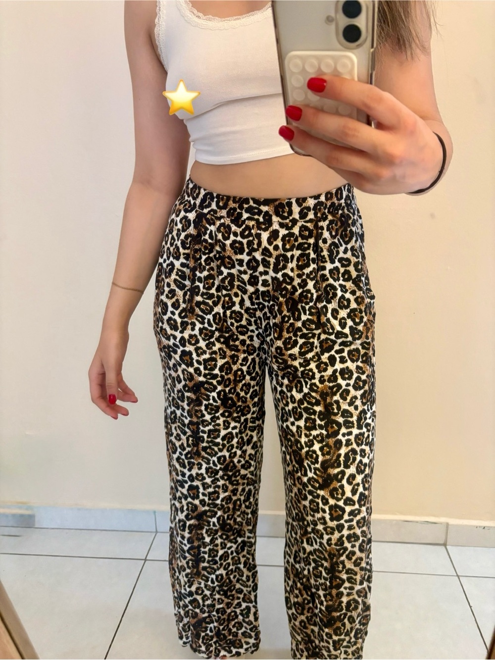LEOPARD PRINT PANTS 🐆🍒